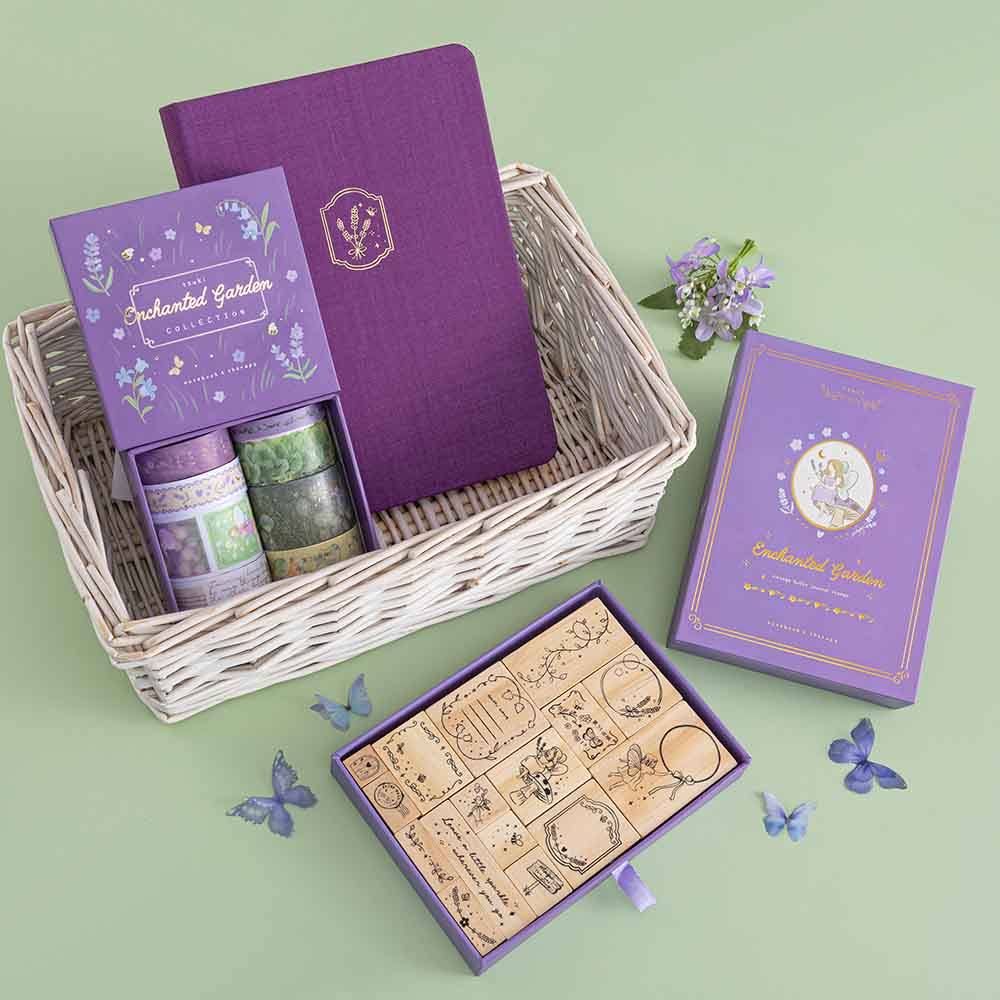 Tsuki ‘Enchanted Garden’ Bullet Journal Stamp Set ☾