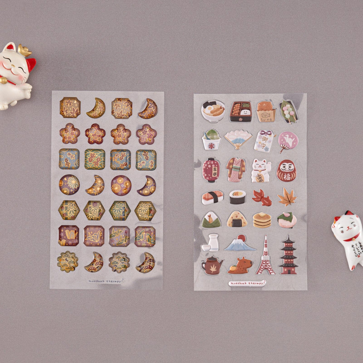 Tsuki ‘Journey in Japan’ 3D Sticker Set ☾
