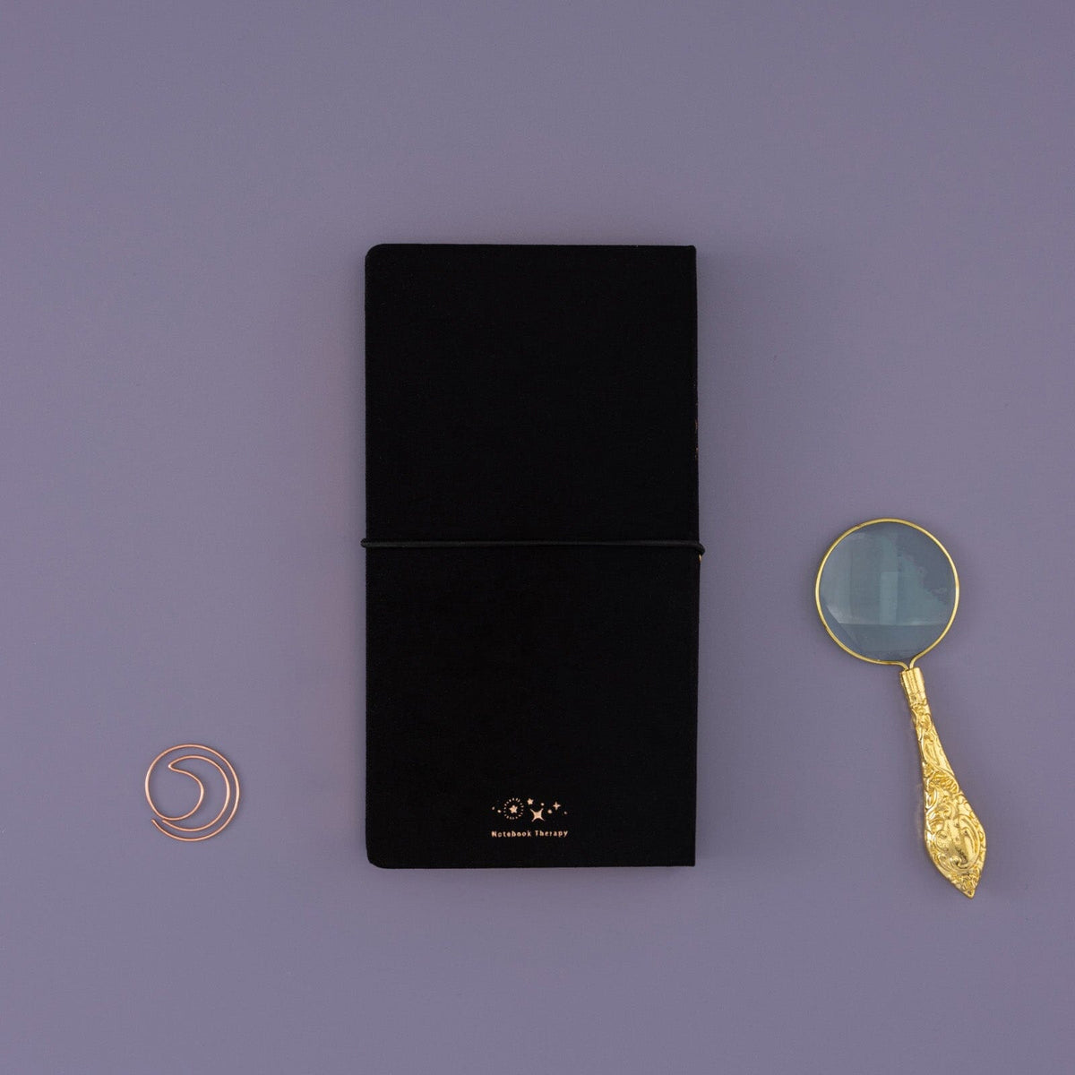 Tsuki ‘Moonlit Whisper’ Limited Edition Luxury Travel Notebook ☾