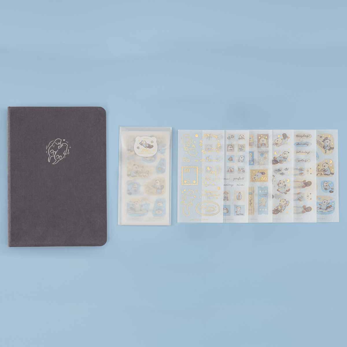 Tsuki ‘Otter Friends’ Limited Edition Bullet Journal ☾