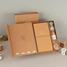 Tsuki ‘Neko Days’ Travel Notebook Gift Set ☾