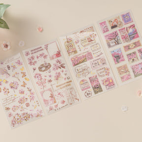 Hinoki - ‘Sakura Haze’ Print-On Sticker Set
