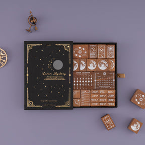 Tsuki ‘Lunar Mystery’ Bullet Journal Stamp Set ☾