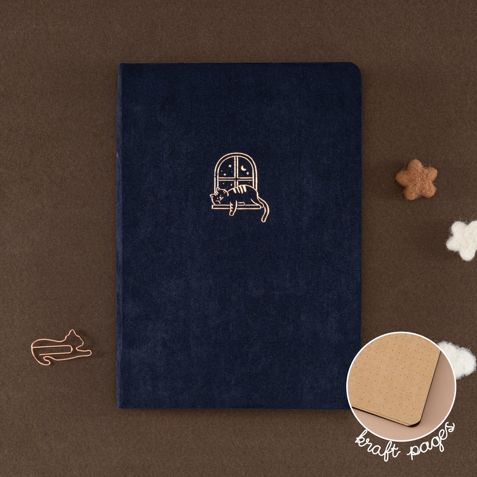 Tsuki ‘Midnight Neko Dreams’ Limited Edition Bullet Journal ☾