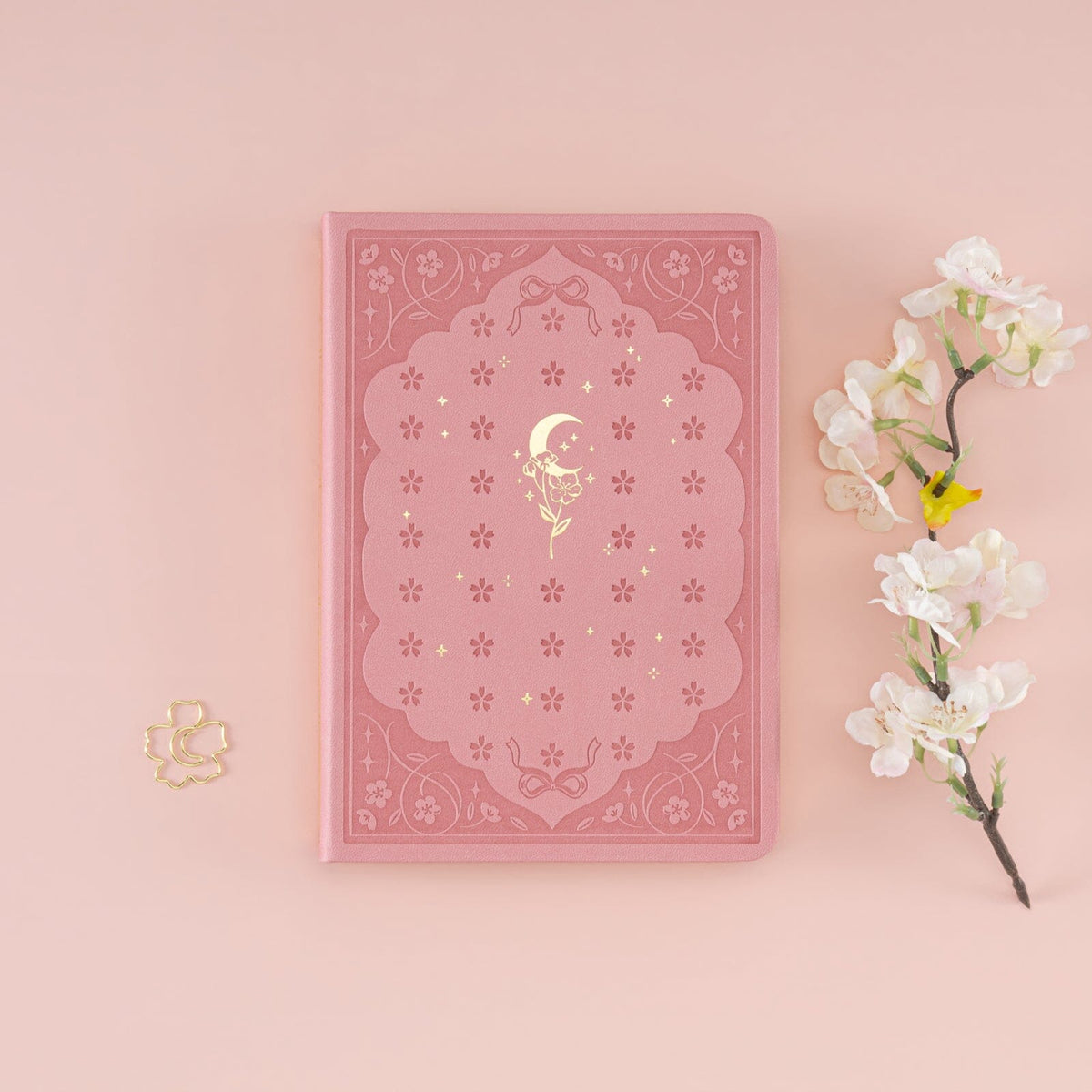 Tsuki ‘Sakura Luna’ Limited Edition Luxury Bullet Journal ☾