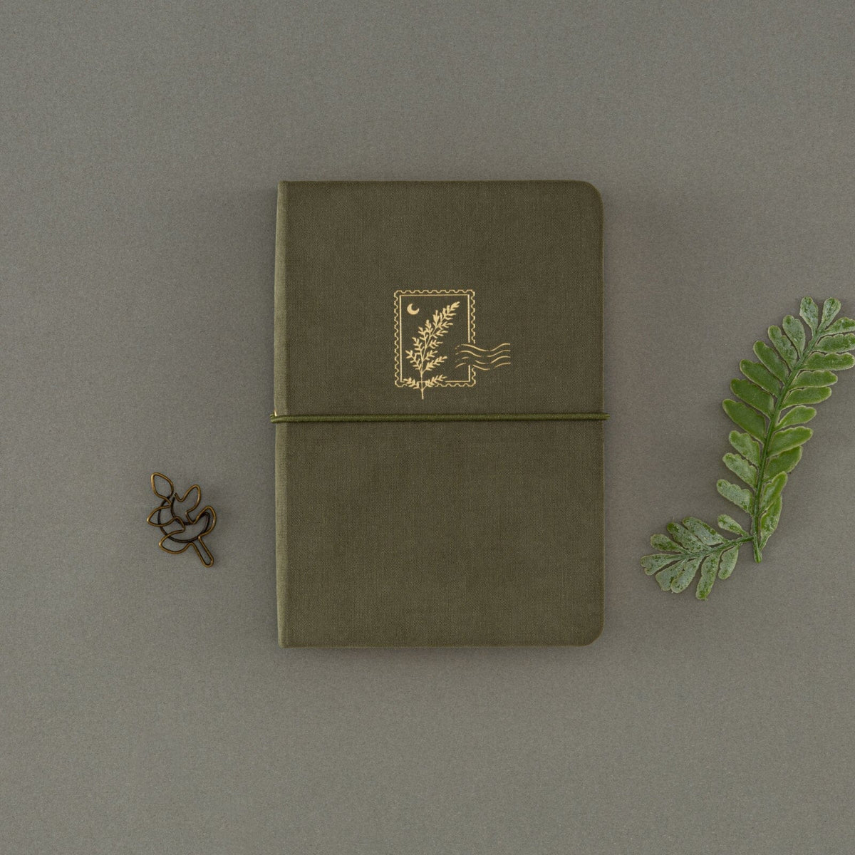 Tsuki ‘Fern Fable’ A6 Luxury Travel Notebook ☾