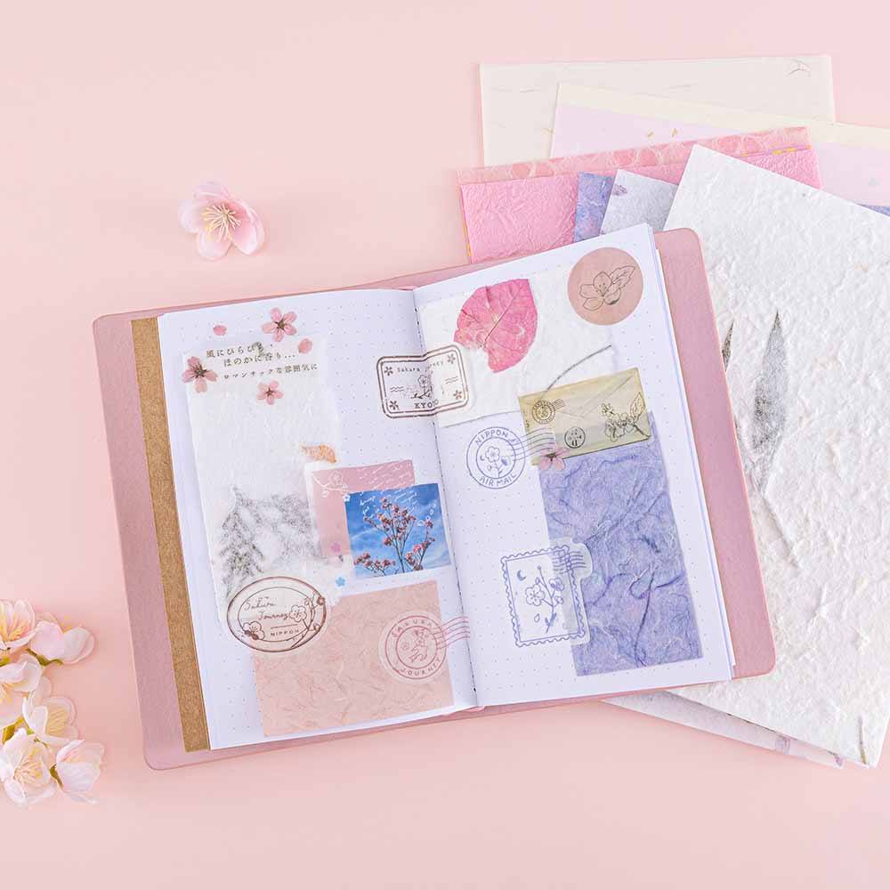 Tsuki ‘Sakura Journey’ Limited Edition Travel Notebook ☾