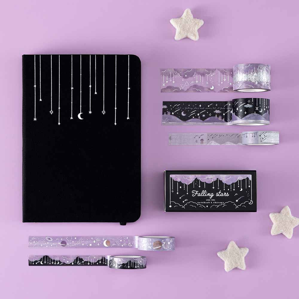 Tsuki ‘Falling Stars’ Washi Tape Set ☾