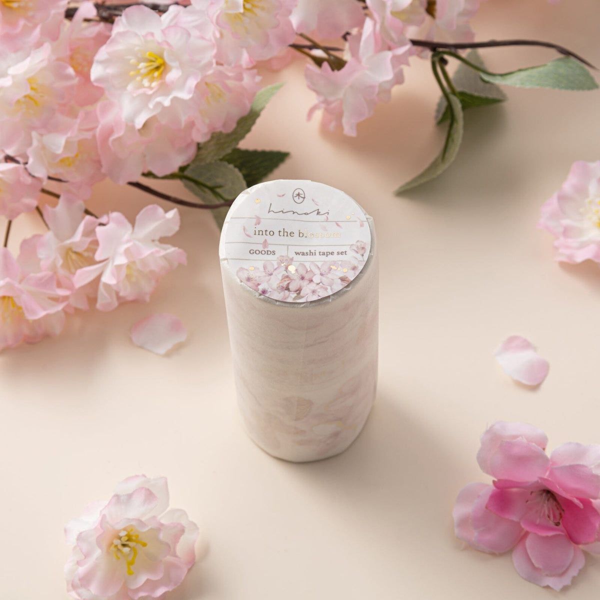 Hinoki - ‘Into the Blossom’ Decorative PET Tape Set