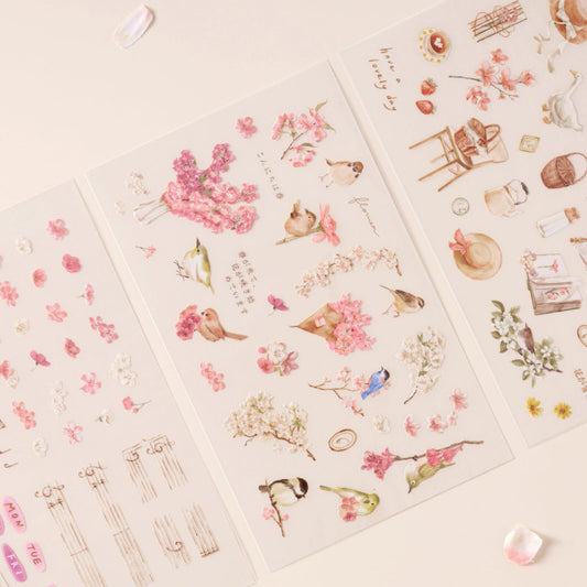 Hinoki - ‘Into the Song' Transfer Sticker Set