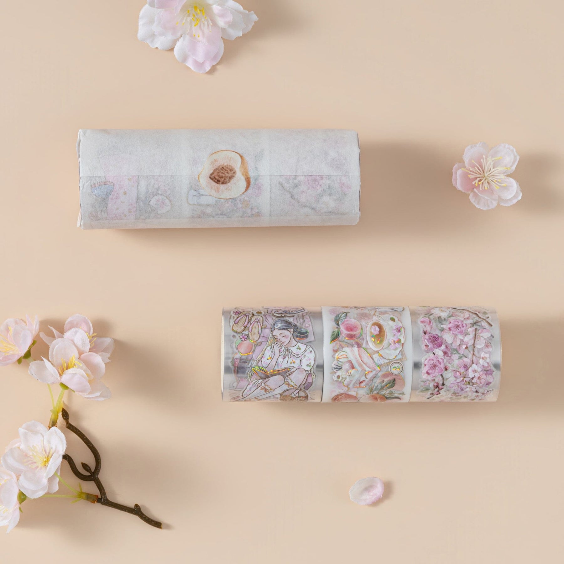 Hinoki - ‘Into the Spring’ PET Decorative Tape