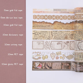 Tsuki ‘Love Lock’ Washi Tape Set ☾