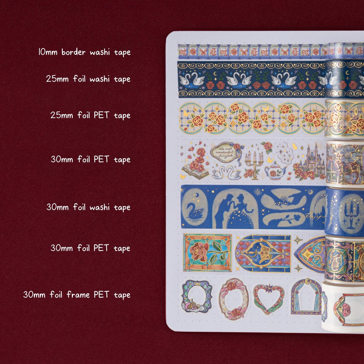 Tsuki ‘Once Upon a Time’ Washi Tape Set ☾
