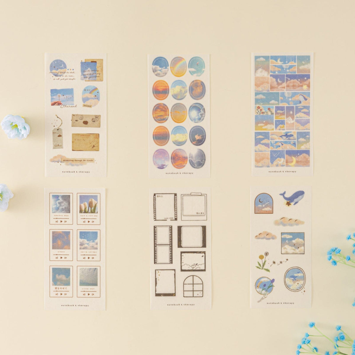 Tsuki ‘Cloud Dreamland’ Sticker Set ☾