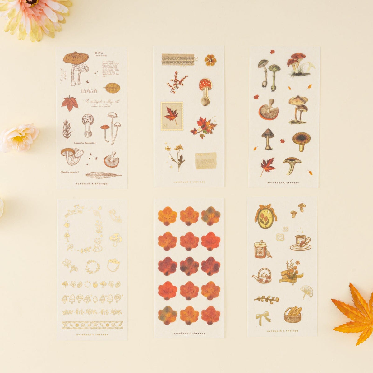 Tsuki ‘Maple Dreams’ Sticker Set ☾