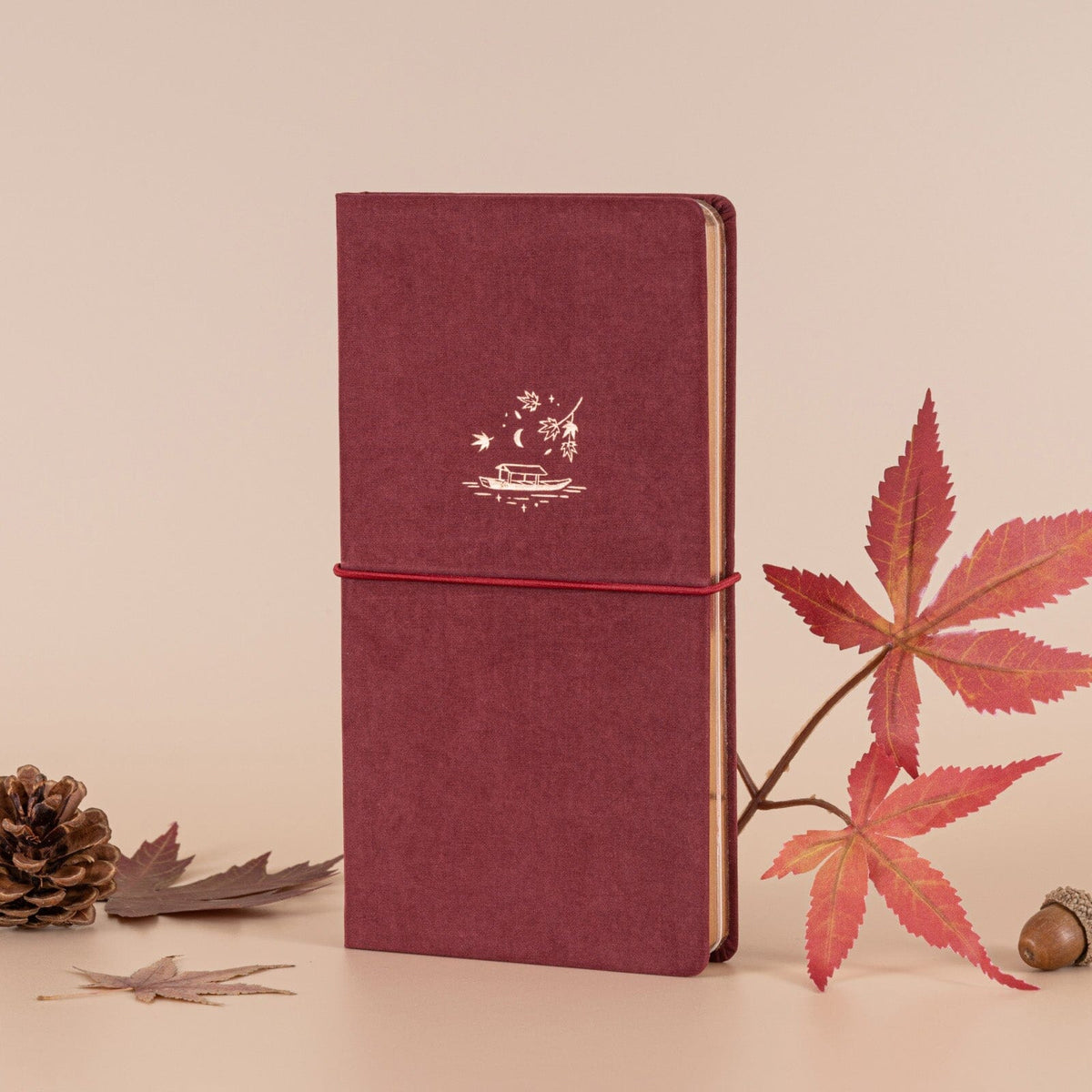 Tsuki ‘Maple Sail’ Travel Notebook ☾