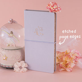 Tsuki ‘Soft Feather’ Luxury Travel Notebook ☾
