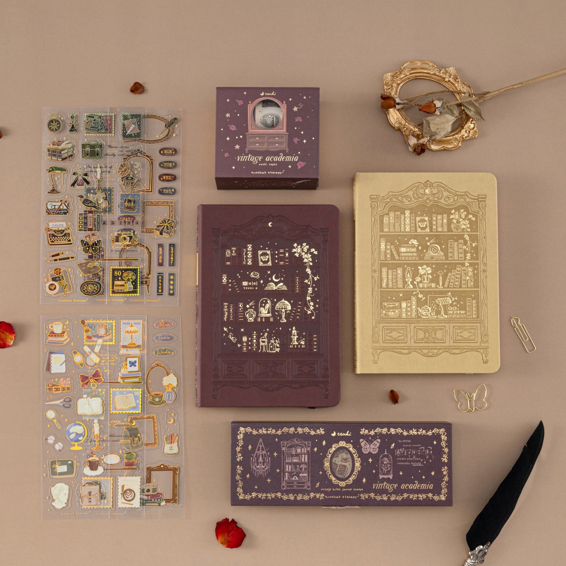 Tsuki ‘Dark Academia’ Limited Edition Bullet Journal ☾