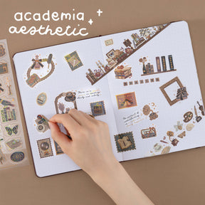 Tsuki ‘Dark Academia’ 3D Foil Sticker Set ☾