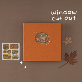 Tsuki Four Seasons: Autumn Collector’s Edition 2025 Square Bullet Journal ☾