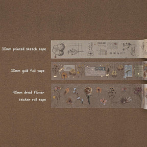 Tsuki ‘Junk Journal’ Washi Tape Set ☾