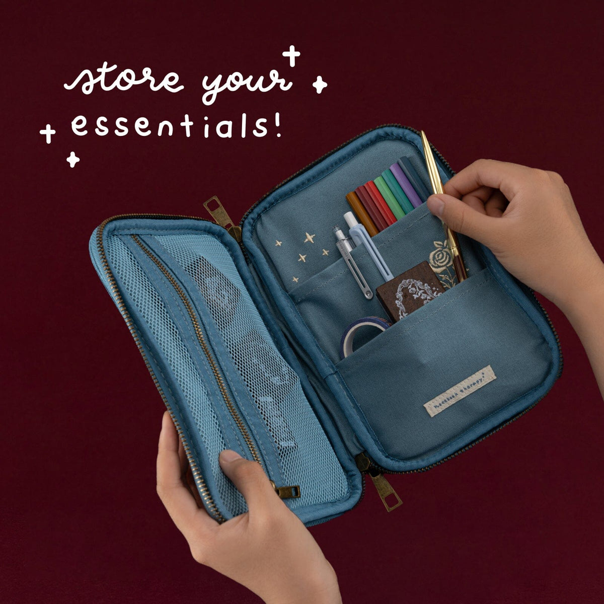 Tsuki ‘Once Upon a Time’ Pen Pouch ☾