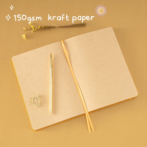 Tsuki ‘Sunlit Mystery’ Kraft Paper Limited Edition Bullet Journal ☾