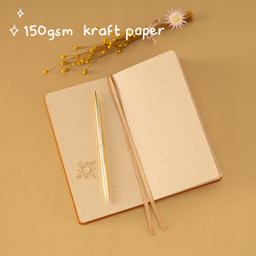 Tsuki ‘Sunbeam Magic’ Kraft Travel Notebook ☾