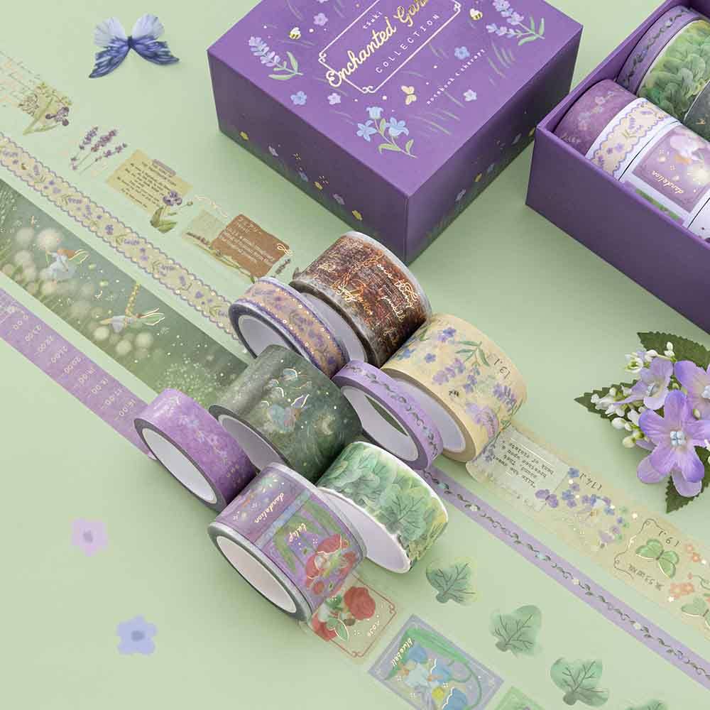 Tsuki ‘Enchanted Garden’ Washi Tape Set ☾