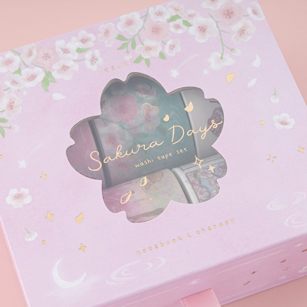 Tsuki ‘Sakura Days’ Washi Tape Set ☾