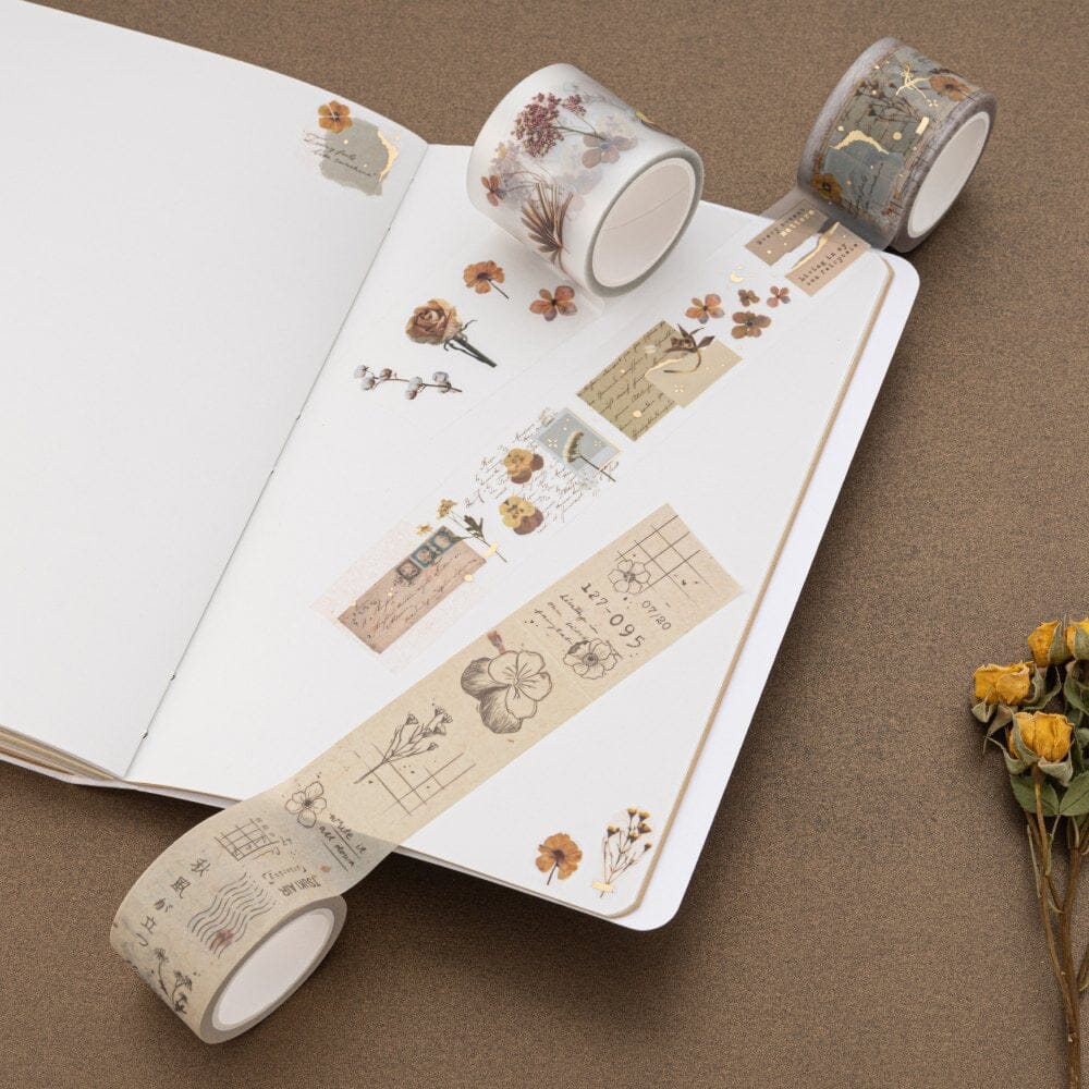 Tsuki ‘Junk Journal’ Washi Tape Set ☾