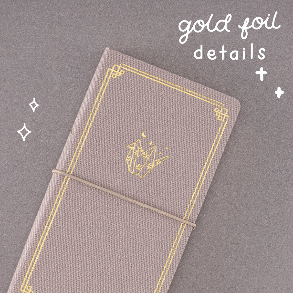 Tsuki ‘Calm Origami’ Travel Notebook ☾