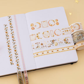 Tsuki ‘Summer Moonflower’ Washi Tape Set ☾