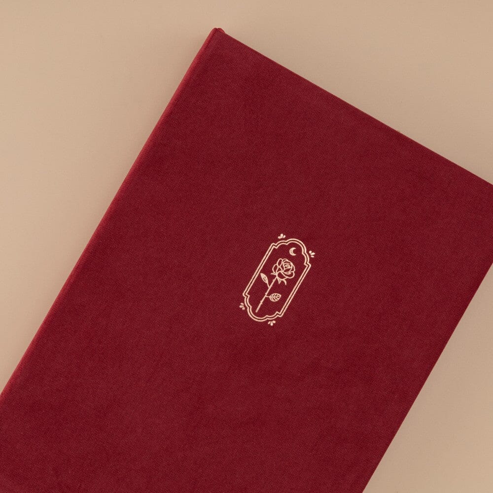 Tsuki ‘Vintage Rose’ Petal Red Limited Edition Bullet Journal ☾