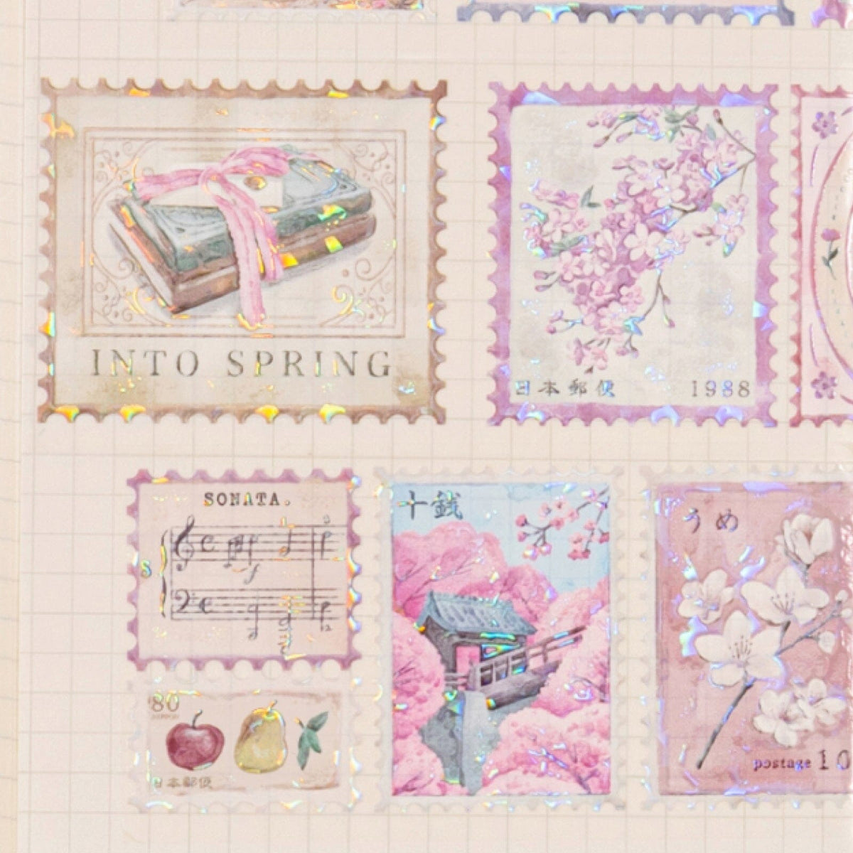 Hinoki - ‘Into the Song’ Decorative PET Tape Set