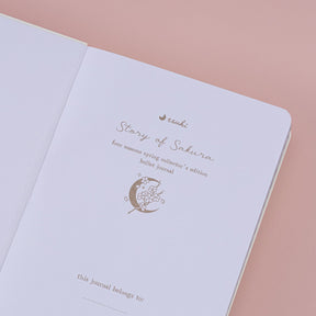 Tsuki ‘Story of Sakura’ Collector’s Edition Luxury Bullet Journal ☾