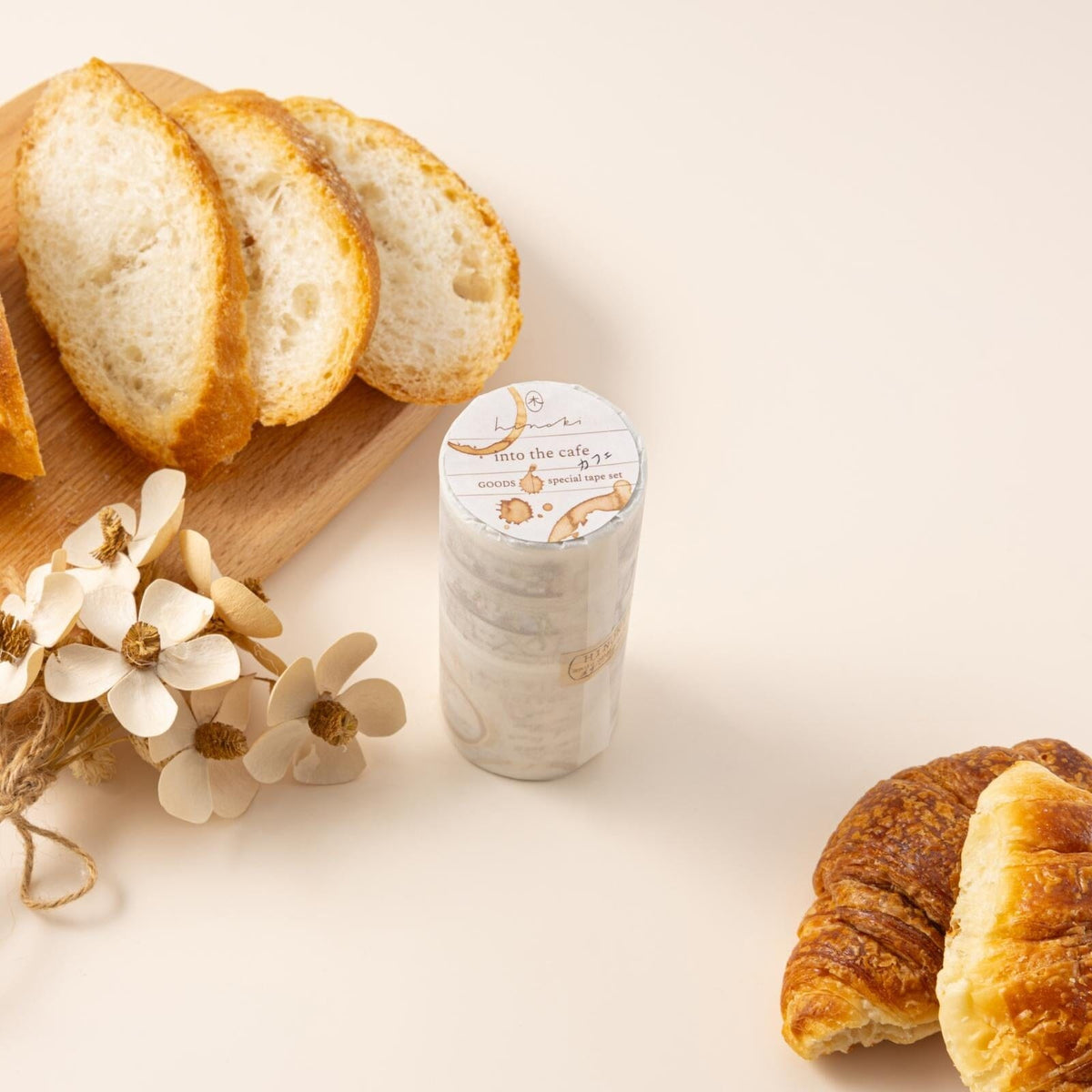 Hinoki - ‘Into the Cafe' PET Decorative Tape Set