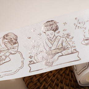 Hinoki - ‘Into the Tea Room’ PET + Washi Tape Set