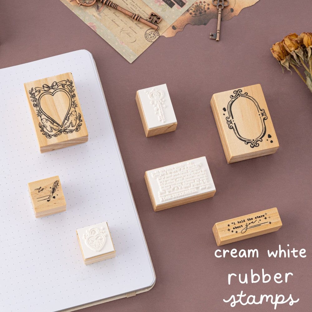 Tsuki ‘Love Lock’ Bullet Journal Stamp Set ☾
