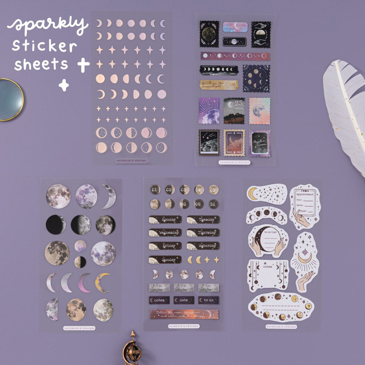Tsuki ‘Lunar Mystery’ Sticker Set ☾