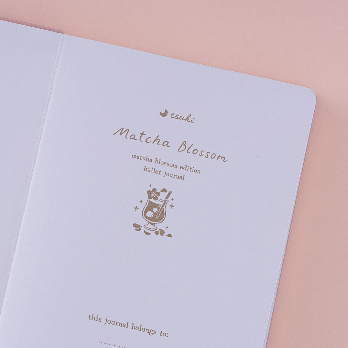 Tsuki ‘Matcha Blossom’ Limited Edition Luxury Bullet Journal ☾