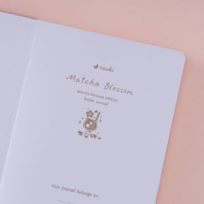 Tsuki ‘Matcha Blossom’ Limited Edition Luxury Bullet Journal ☾