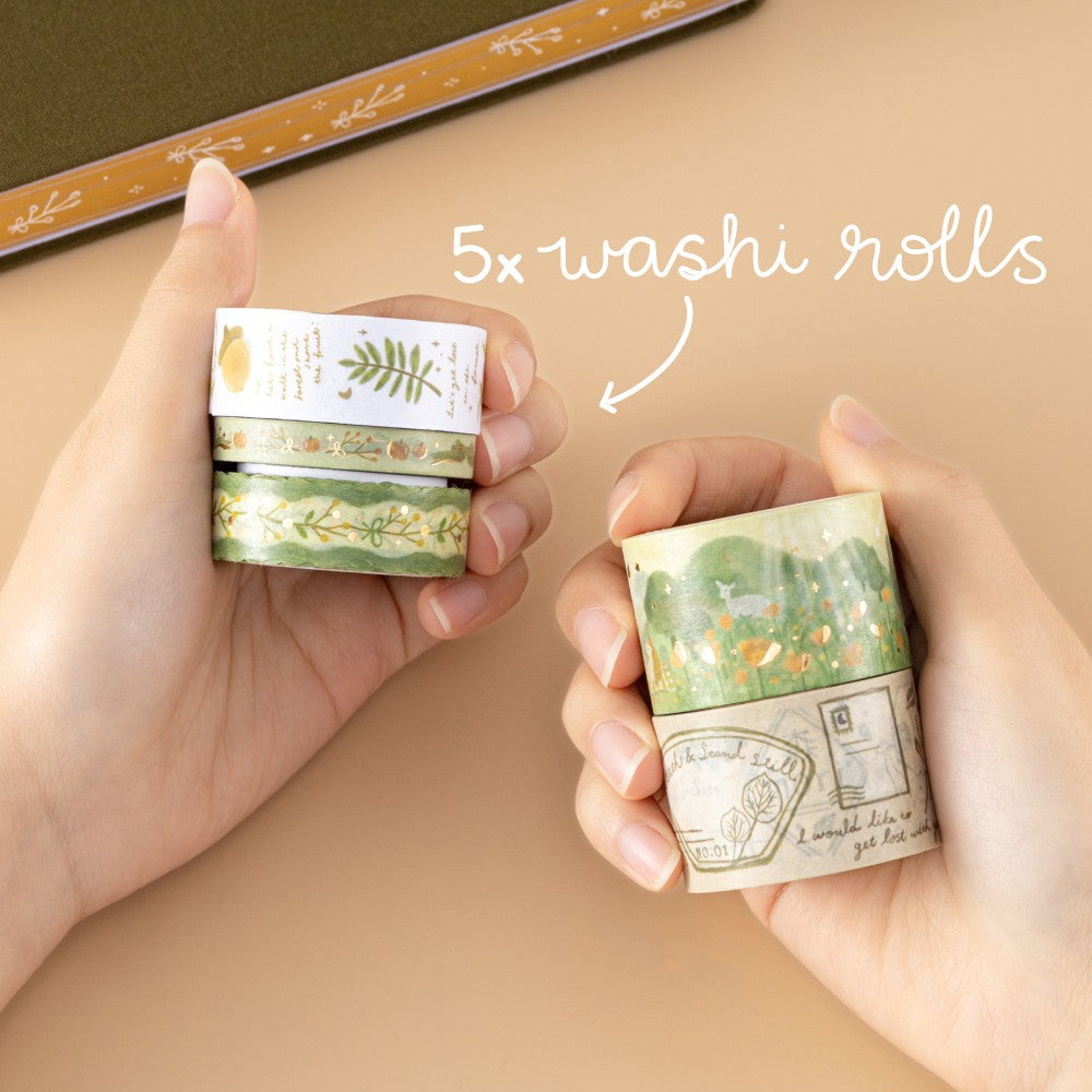 Tsuki ‘Mori’ Washi Tape Set ☾