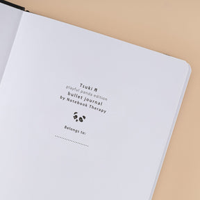 Tsuki ‘Playful Panda’ Limited Edition A5 Bullet Journal ☾