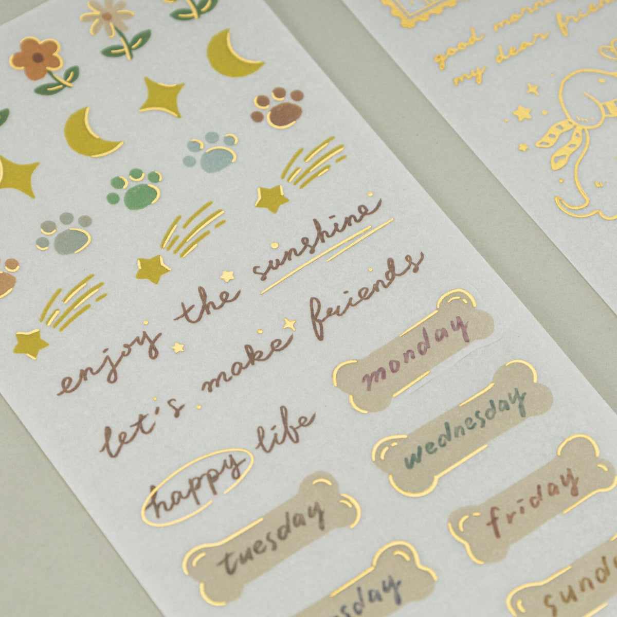 Tsuki ‘Puppy Life’ Sticker Set ☾
