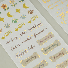 Tsuki ‘Puppy Life’ Sticker Set ☾
