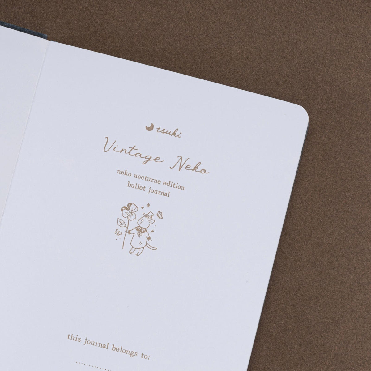 Tsuki ‘Neko Nocturne’ Limited Edition Bullet Journal ☾