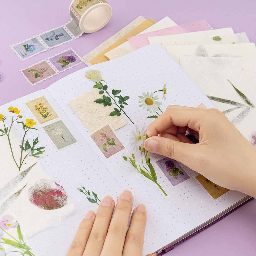 Tsuki ‘Enchanted Garden’ Scrapbook Sticker Set ☾