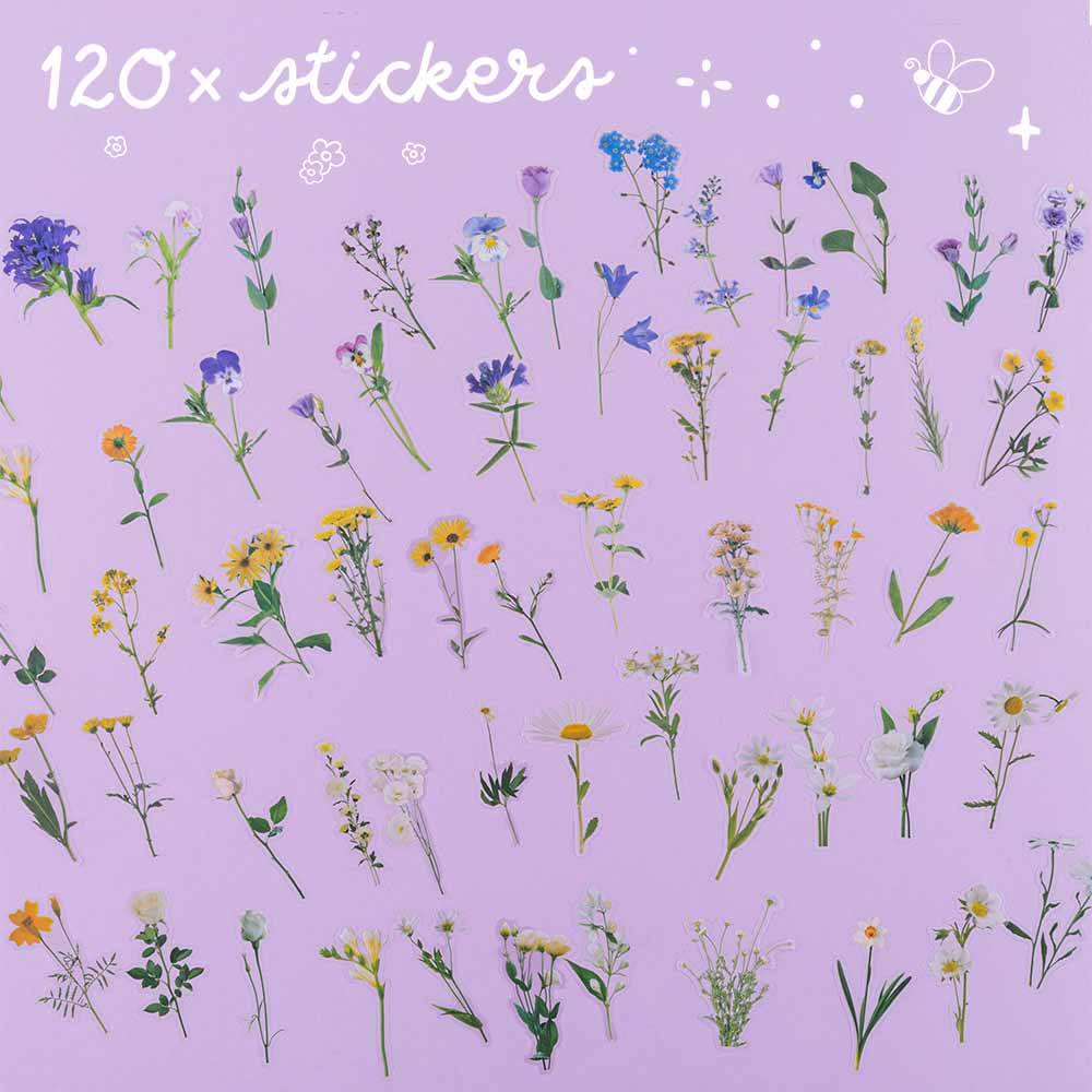 Tsuki ‘Enchanted Garden’ Scrapbook Sticker Set ☾