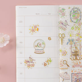 Tsuki ‘Sakura Vintage’ 3D Sticker Set ☾